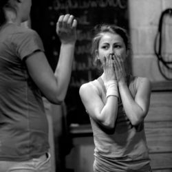 Apprentissage - Femmes de Cirque © Frederick Guerri